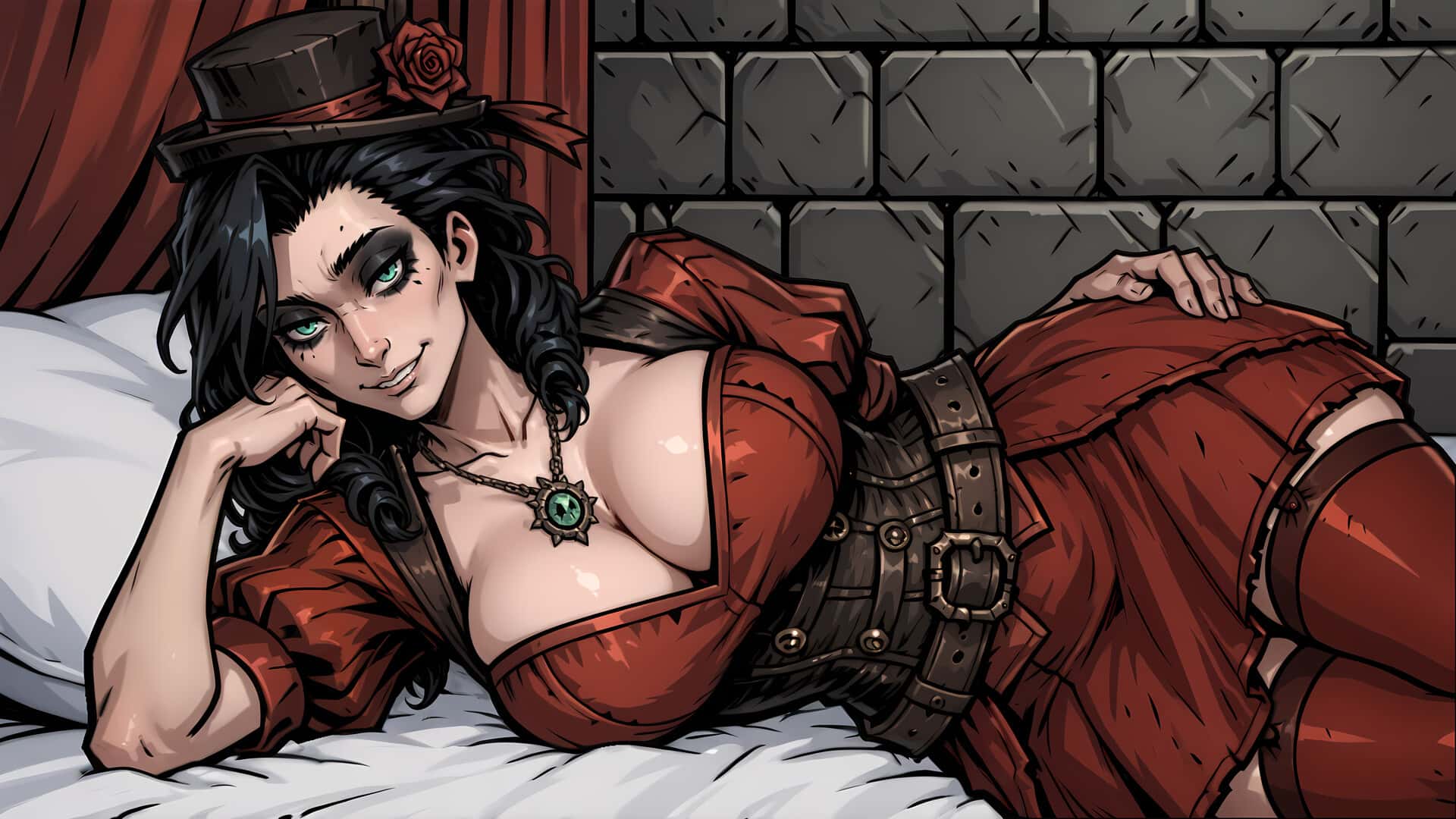 性驱魔：情感忏悔 Sexorci特殊互动: Lust Confession插画